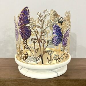 Bath & Body Works Butterfly Candle Holder